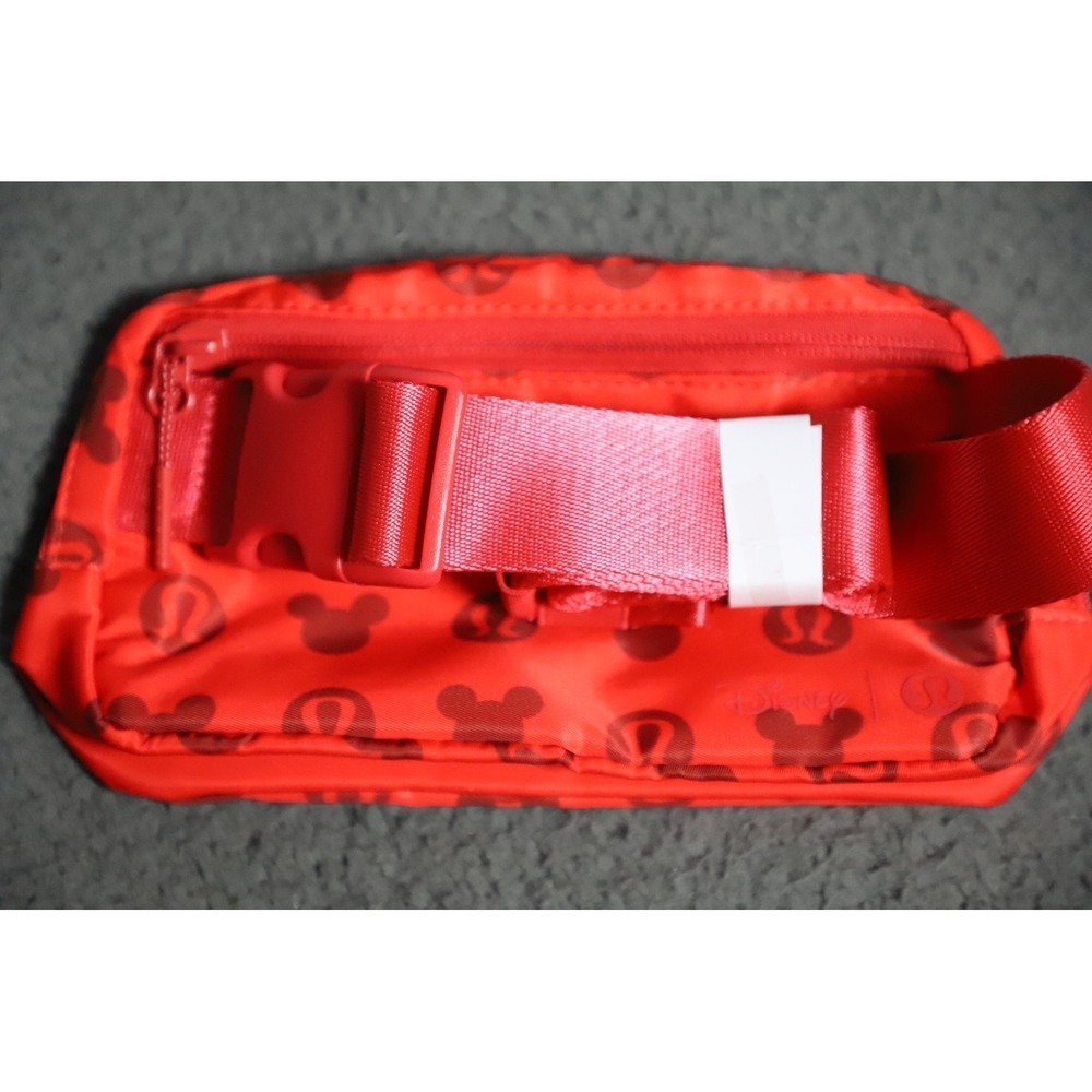 Lululemon x Disney Mickey Mouse Red Everywhere Belt Bag Fanny Pack NWT Rare - Picture 12 of 12